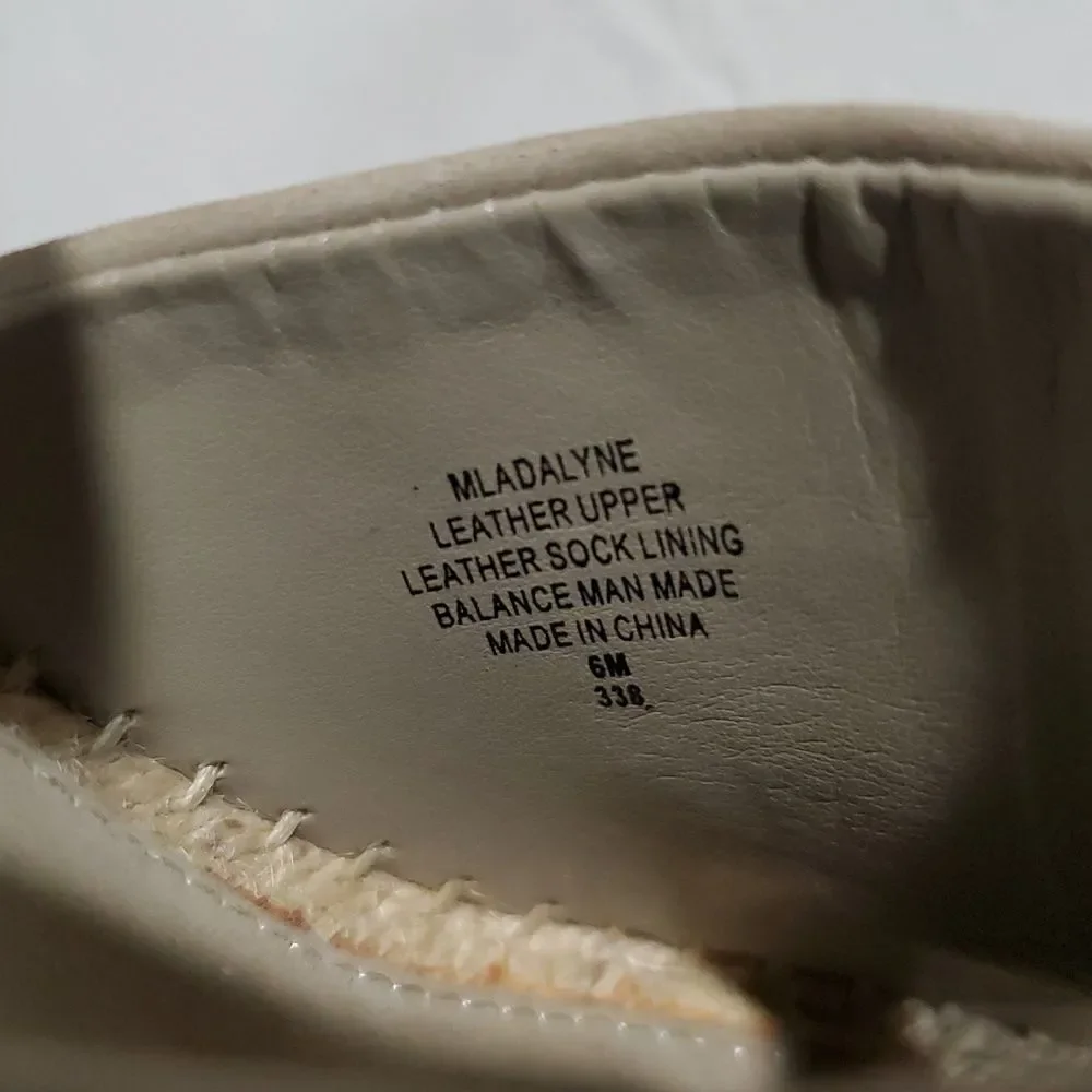 Marc Fisher Adalyn Stylish Espadrille Wedge Sandals In Taupe Size 6